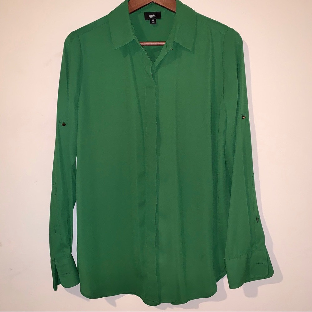 Mossimo Women’s Long Sleeve Button Down Blouse